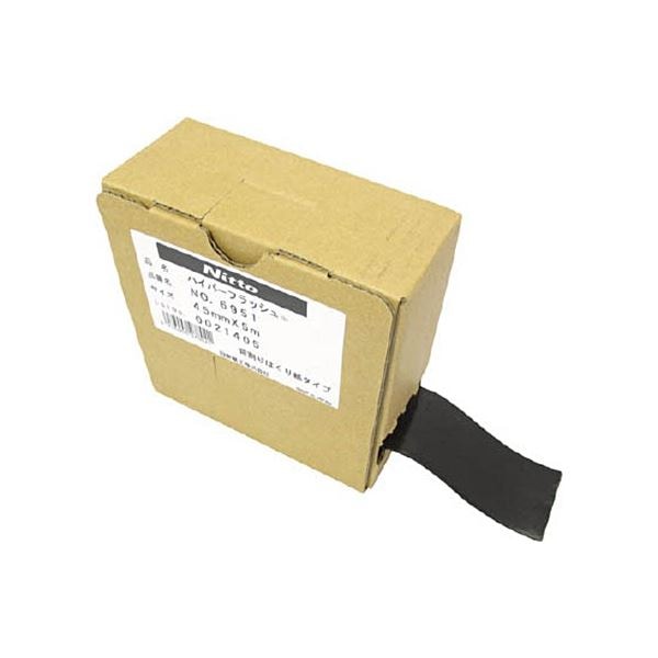 (まとめ) 日東電工 ハイパーフラシュ NO.6951 45mm×5m(背割り) NO.6951-45 1巻 (×3セット) 7,563円