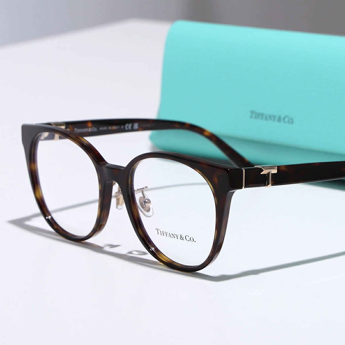 Tiffany&Co. ティファニーアンドコー メガネ Tiffany T ティファニー ティー TF2238-D レディース ウェリントン型 クリングスタイプ アジアンフィット 8015