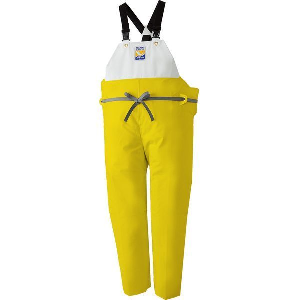 マリンエクセル LADIES サロペットイエローS No.12380524