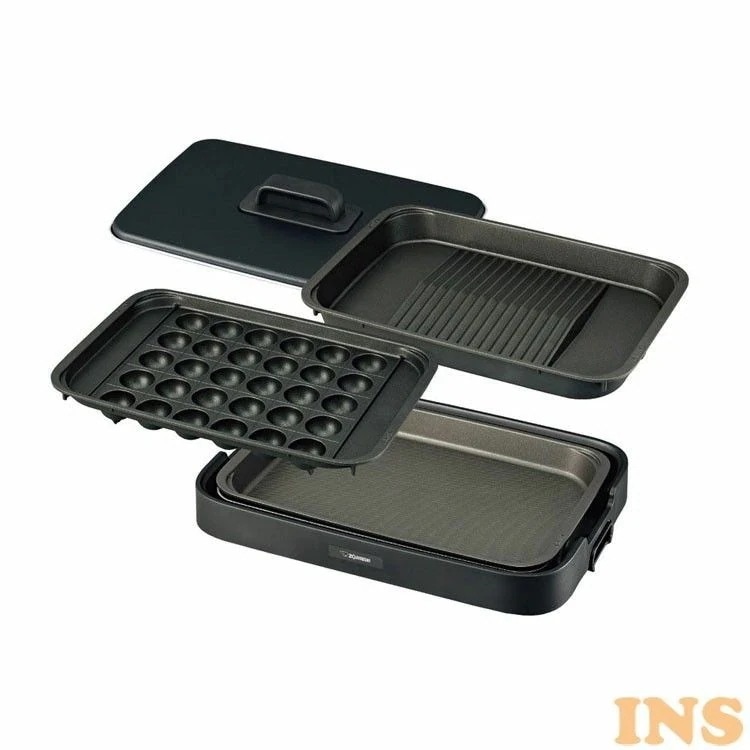 象印 ホットプレート ブラック EA-KJ30-BA ホット プレート 深型プレート たこ焼き　メガ割 11,216円