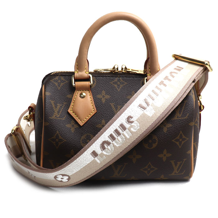 LOUIS VUITTON ルイ・ヴィトン スピーディバンドリエール 20 ショルダーバッグ ベージュ M46222 IC レディース 中古 美品