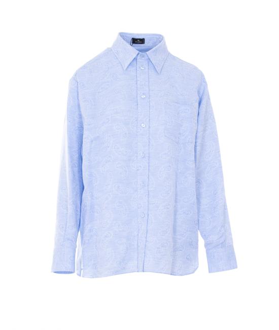 ETRO Women Shirts WRIA0082 99TJEJ1S9880 Blue