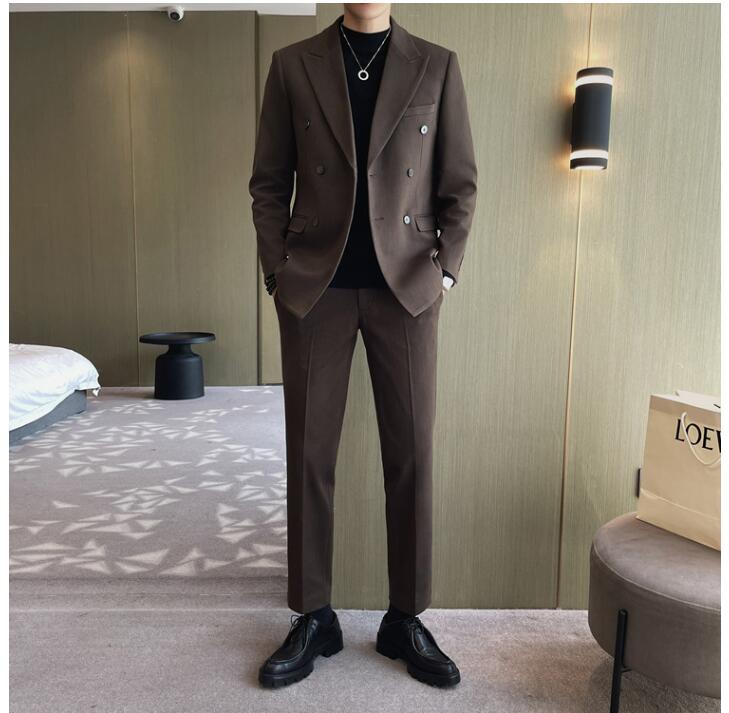 新规入荷続々 春秋 無地 セットアップ メンズ スーツ パンツスーツ 卒業式 入学式 ダブルスーツ メンズスーツ フォーマル おしゃれスーツ 通勤 就職活動 ビジネススーツ カジュアルスーツ 細身 紳