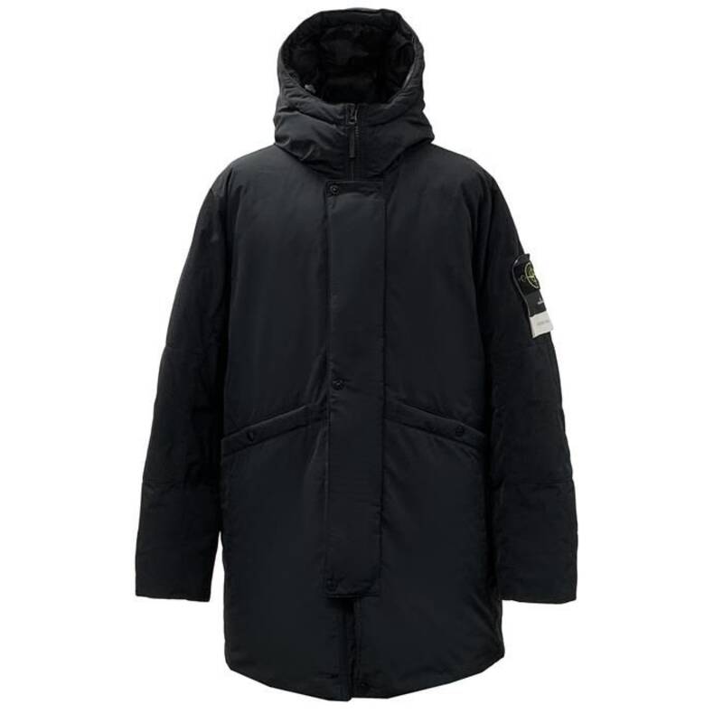 [Luxdat] 韓国国内 25FW ストーンアイランド K2S15 7100008 ロゴワッペンパッチ マイクロツイルダウンパーカー