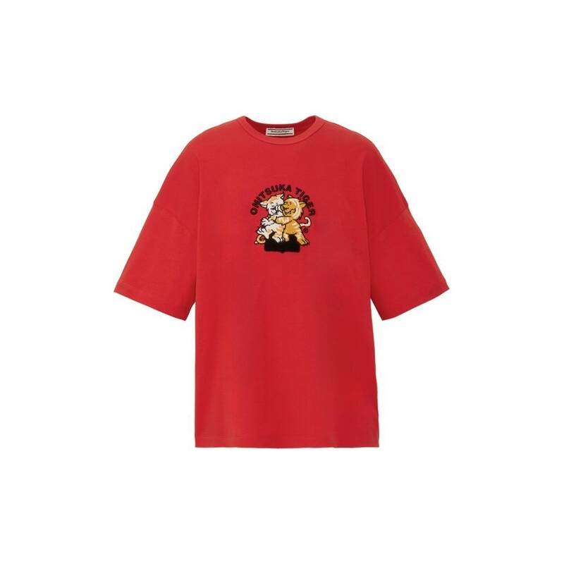 オニツカタイガー ONITSUKA TIGER 刺繍入り半袖Tシャツ 2183B613_600 215022