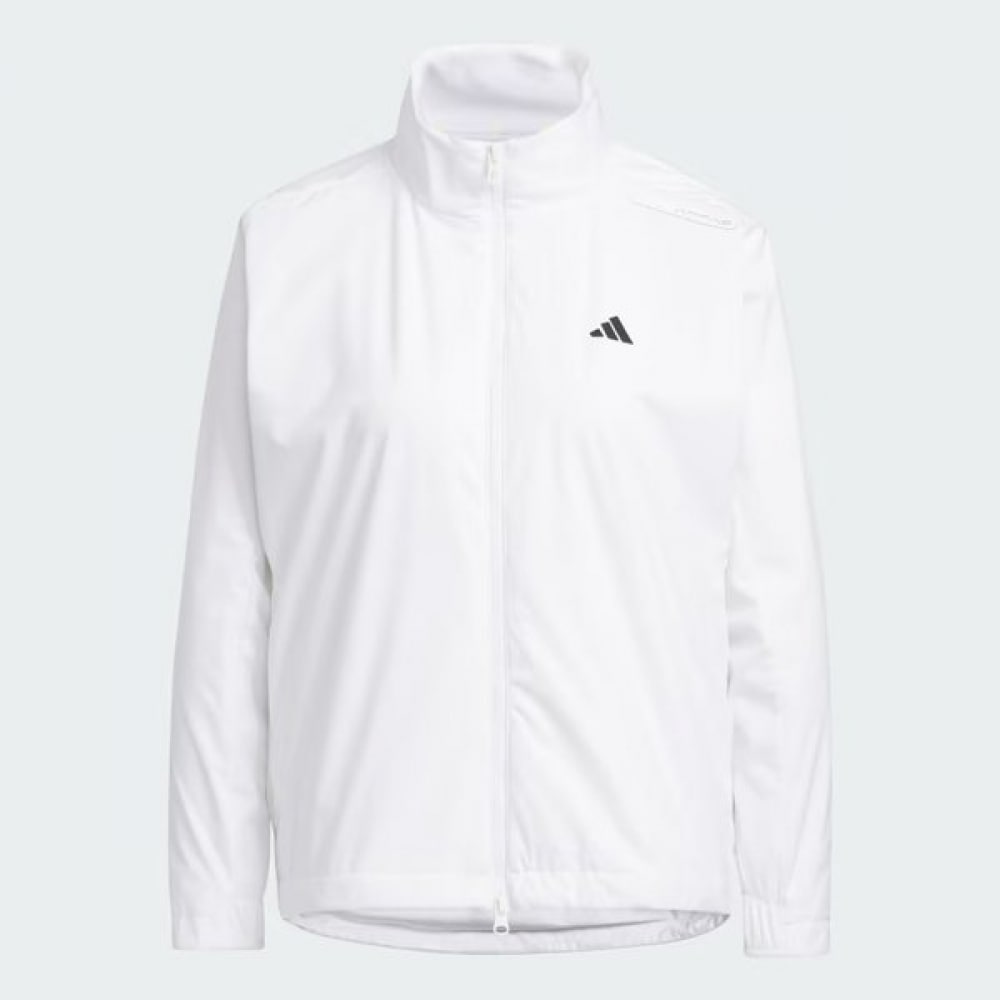 アディダスゴルフウィンドレディフルジップアップ女性用ウインドブレーカージャケット HZ6033