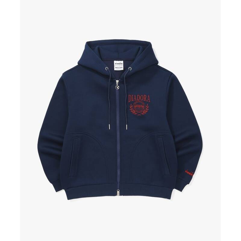 ディアドラ diadora エアクッション フード付きジップアップジャケット BLUE D5323LFT22BLD 417712