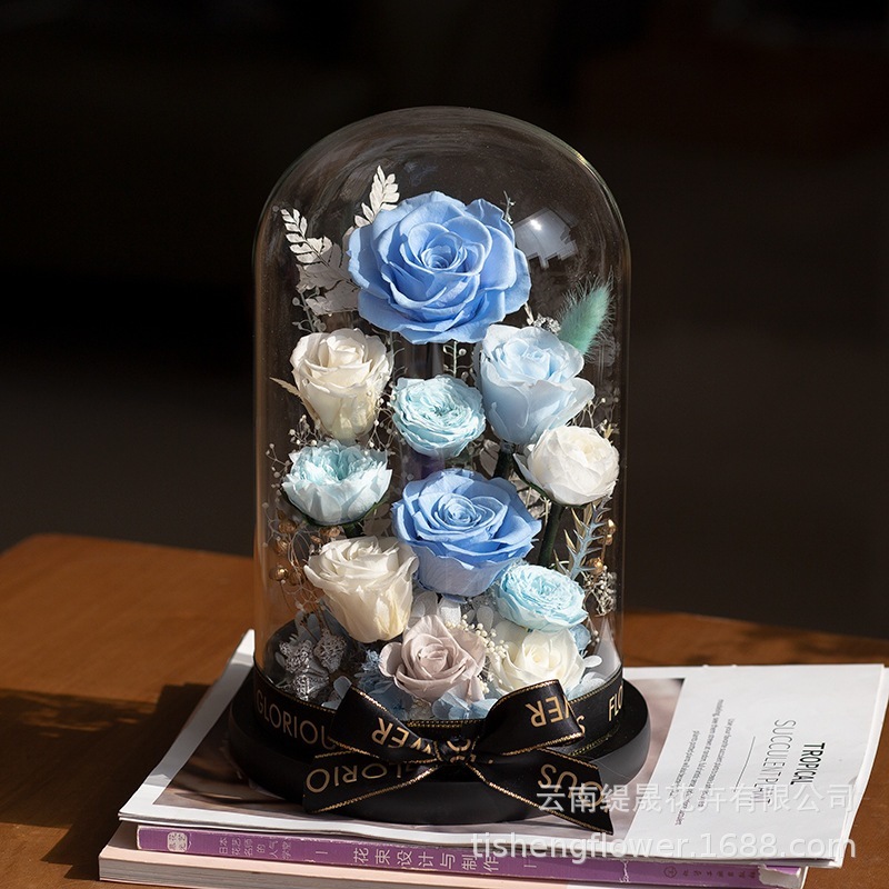 プリザーブドフラワー11本バラ彼女や奥様へのプロポーズや愛を伝えるバレンタインギフト