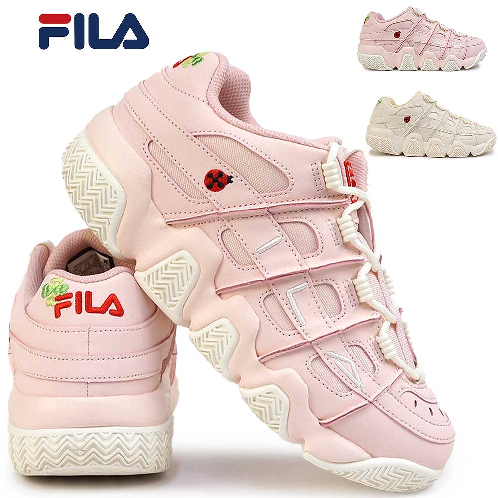 レディース スニーカー 厚底 バリケード レディーバード WSS23006 レトロ いちご