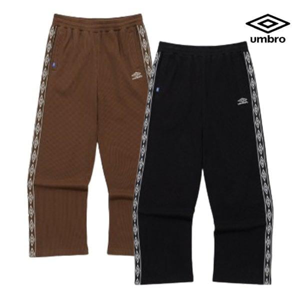 [] 26SS 매장판 공용 바지 와플 와이드 트랙 팬츠 UR123CFP11