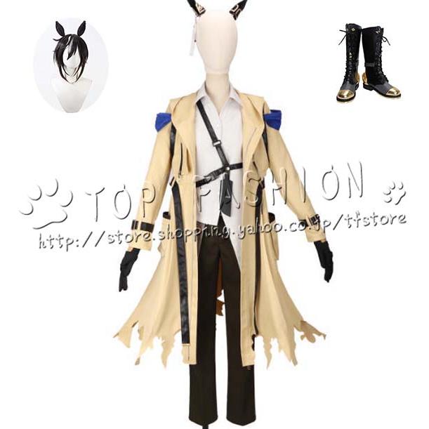 【品質良い 大好評中】ウマ娘 プリティーダービー 風 ステイゴールド コスプレ衣装 ウィッグ 靴 cosplay コスチューム ハロウィン クリスマス