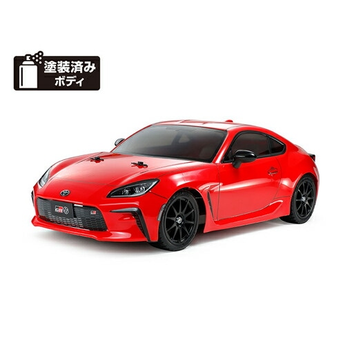 タミヤ【ラジコン】電動RCカーシリーズ No.694 1／10RC トヨタ GR 86 (TT-02シャーシ) 58694 H-4950344586943【コントローラー 別売】