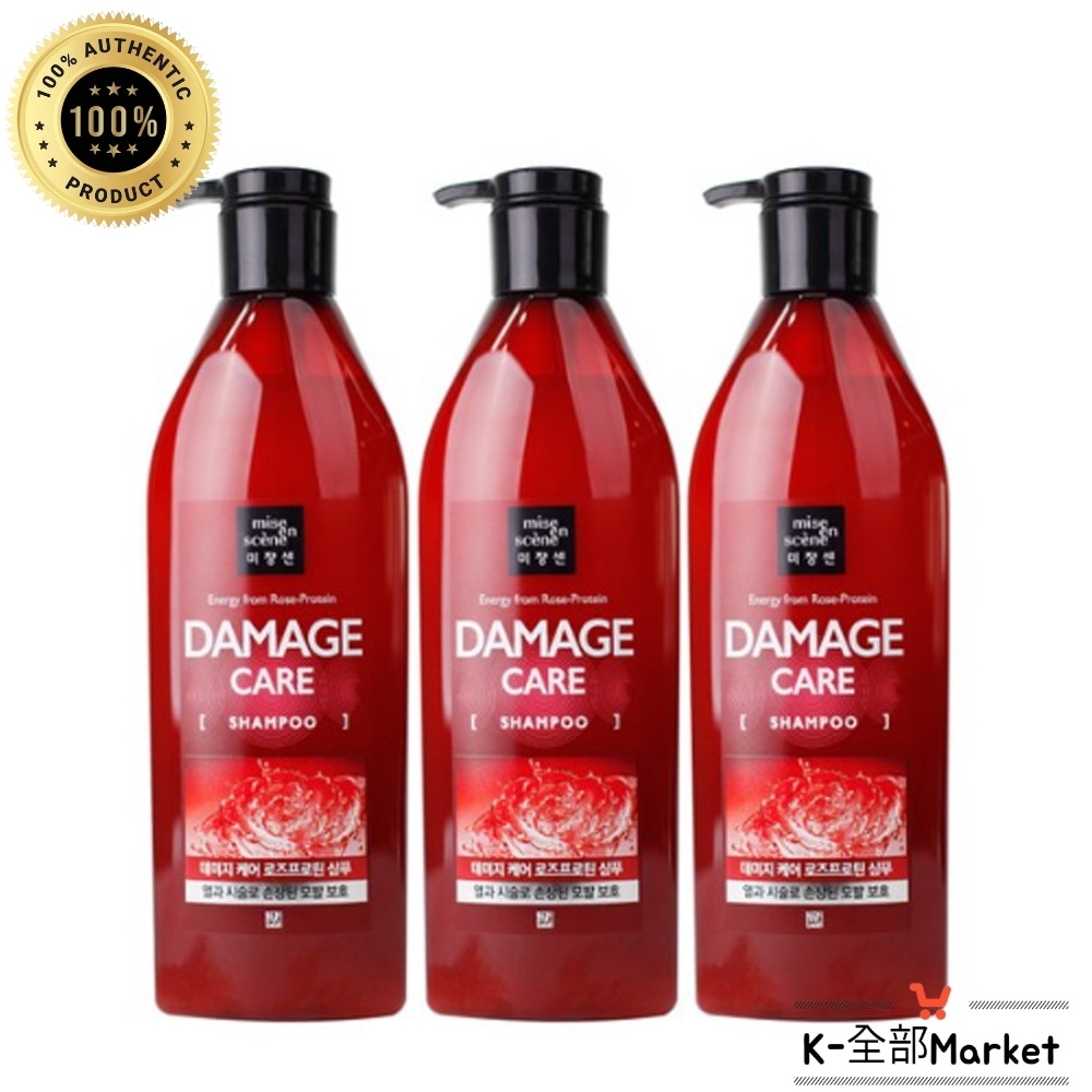 [本社正規品]ダメージケア レッド プロテインシャンプー フローラルの香り680ml3個