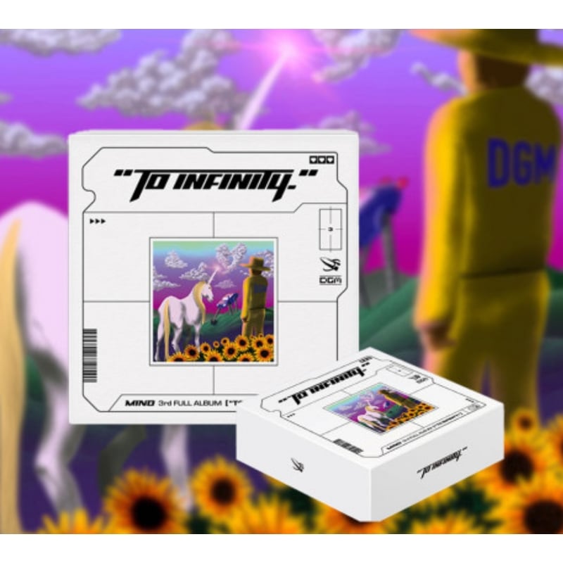 [未開封新品] [キノキット]ソン・ミンホ正規3集TO INFINITYキノキットアルバム