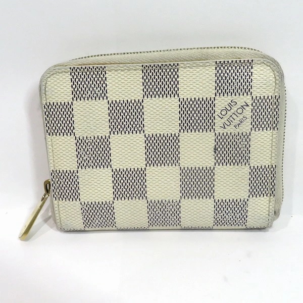 ルイヴィトンアズール ジッピーコインパース N63069 コインケース ユニセックス 財布【中古】コインケース
