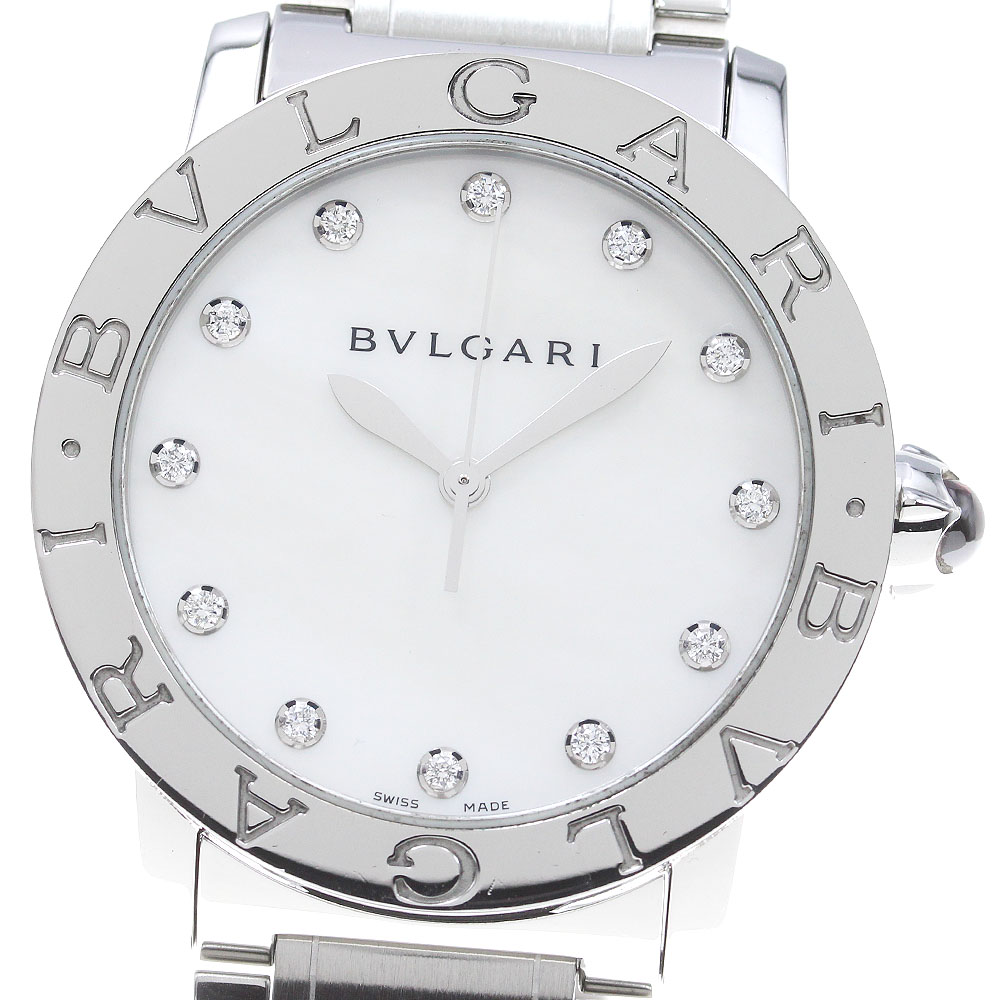 ブルガリ BVLGARI BBL37S ブルガリブルガリ ダイヤ 自動巻き ボーイズ _821589【中古】