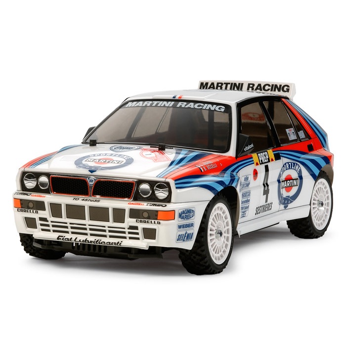 タミヤ 1/10 電動RC組立シャーシキット ランチア デルタ インテグラーレ（XV-01シャーシ）【58569】 ラジコン T 58569 ランチア デルタ インテ