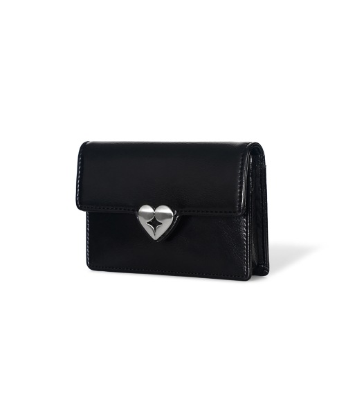 【FENNEC】 HEARTY NAME POCKET - BLACK カードケース 正規品