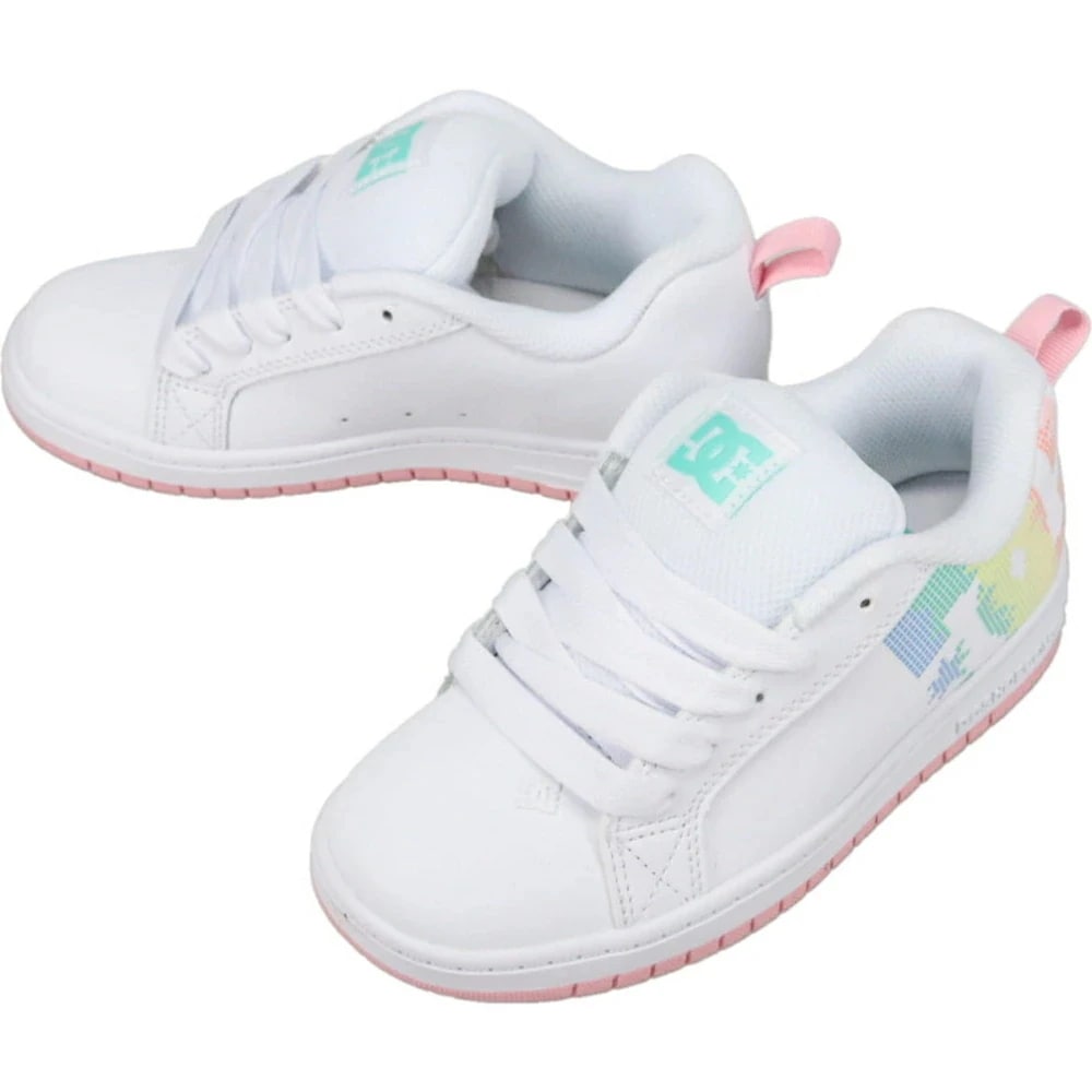 キッズ コート グラフィック ホワイト/ライトピンク/マルチ DK251006 WPM