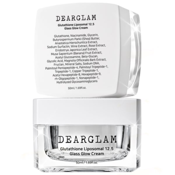 DEARGLAM グルタチオン リポソーム12.5 ガラス玉ツヤ ボリュームクリーム 50ml×2個