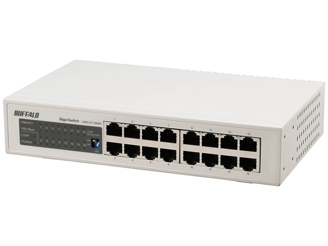 LSW5-GT-16NSR [ホワイト] スイッチングハブ