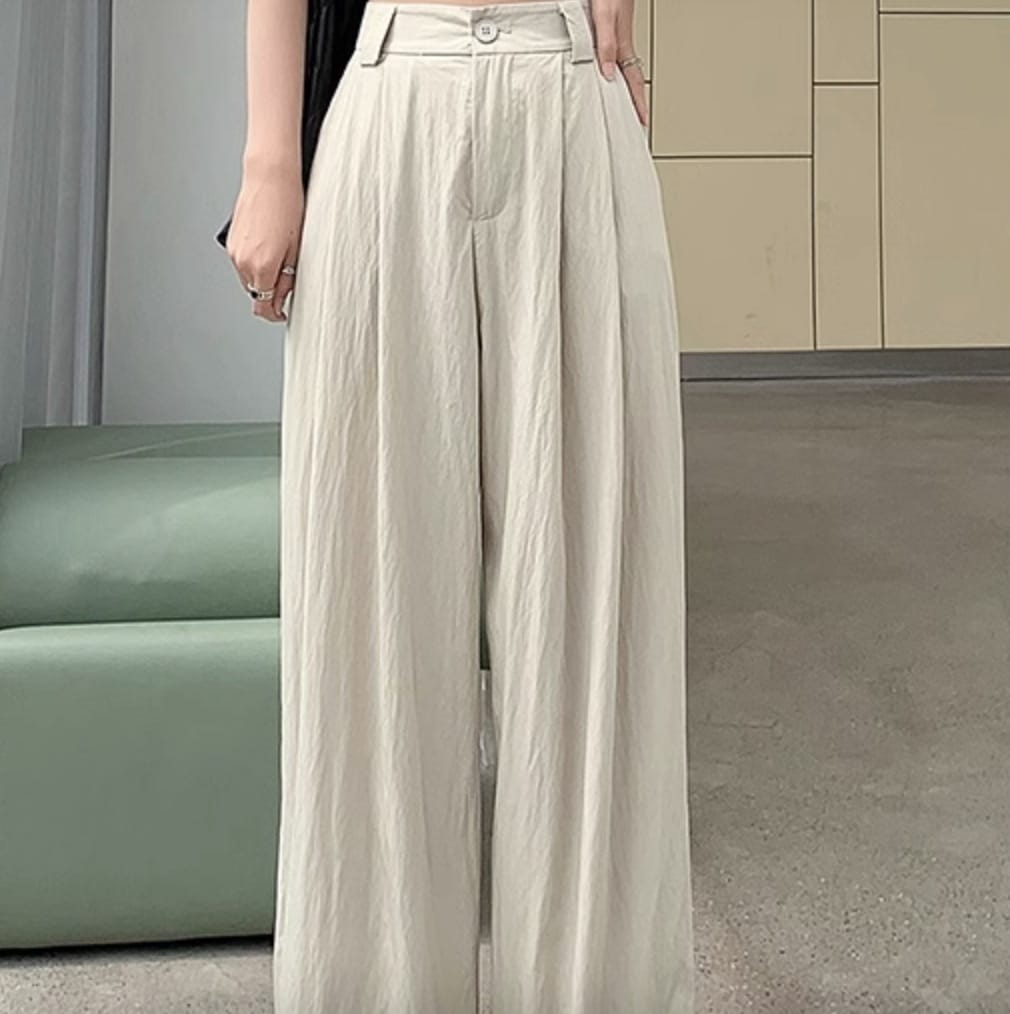 レディース パンツ ボトムス ワイド ハイウエスト かわいい 大人可愛い きれいめ シンプル カジュアル 上品 おしゃれ かっこいい レトロ こなれ感 ラフ ガーリー ルーズ 個性的 クール モード系