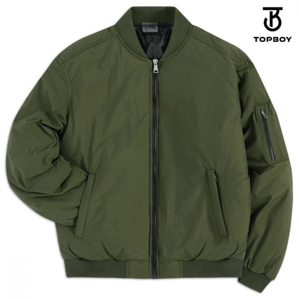 (TOPBOY) ダウンライクナイロンパッド入りエアラインジャンパー (JW610) 6,064円