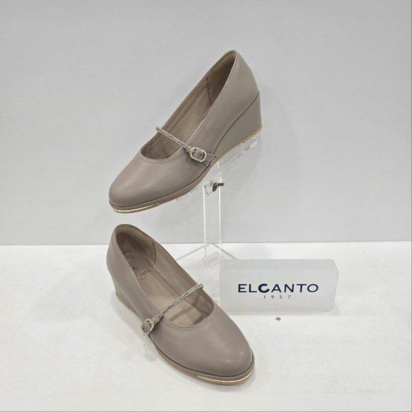 女性用宝石ストラップウェッジパンプス LCHSWDHP39U513 35 JE3 JJ