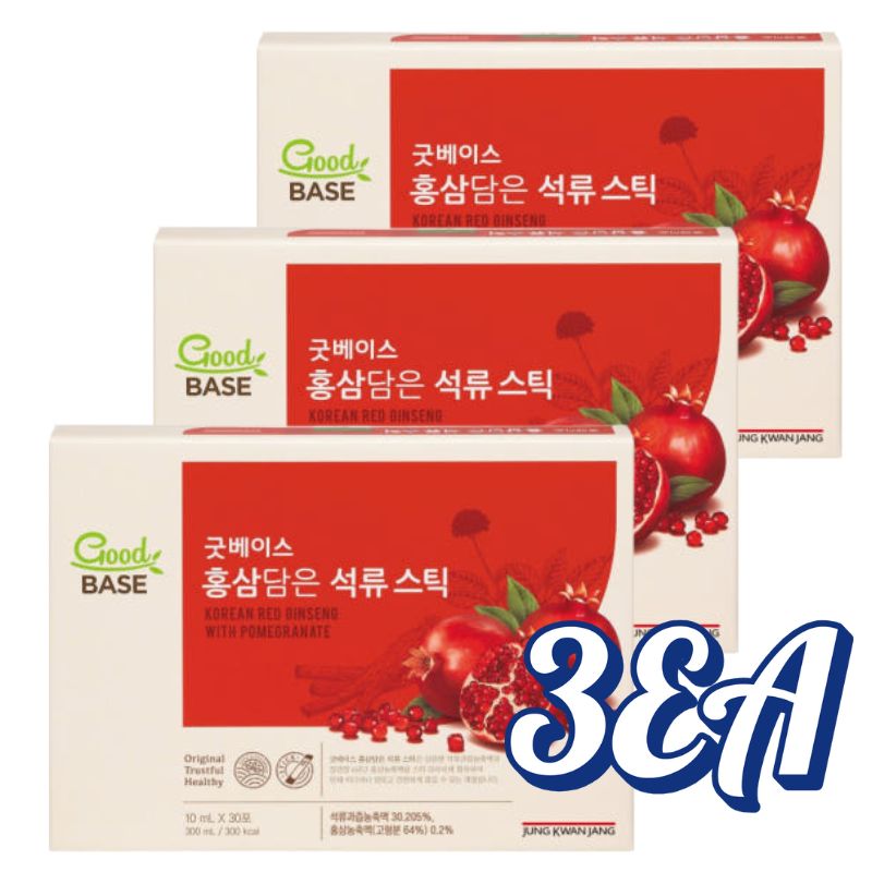 [3EA]グッドベース紅参を入れたザクロスティック/ 10ml*30包