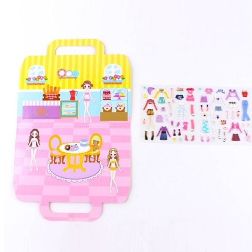 ミニバッグコンセプトコーディネートステッカー×16個面白い遊び団体誕生日こどもの日クリスマスプレゼントイベントプロモーション