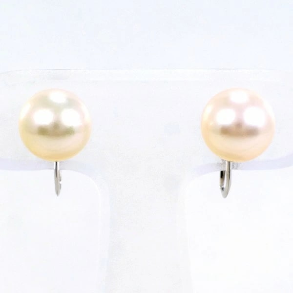 PT900 プラチナ イヤリング パール(真珠) 総重量約2.9g ジュエリー 中古