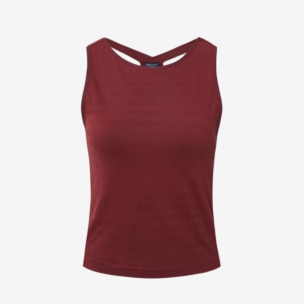 フィラ CENTER COURT SEAMLESS TANK RED FS2RSH2391F
