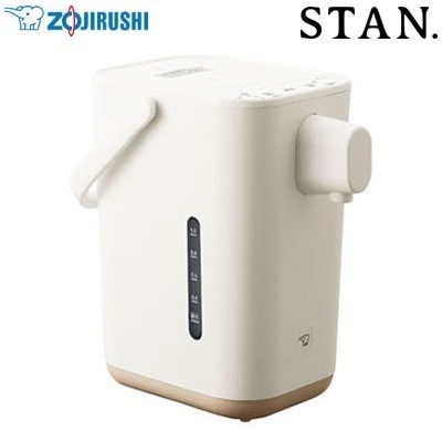 象印 電動ポット 1.2L マイコン沸とう STAN. CP-CA12-WA ホワイト
