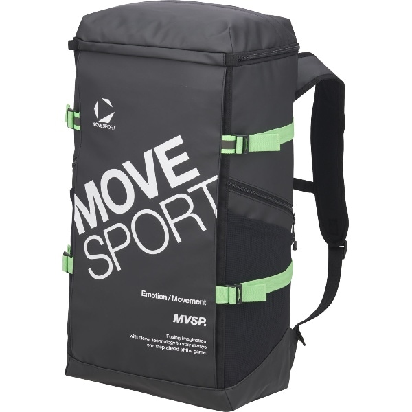 デサント DESCENTE ムーブスポーツ MOVESPORT スクエアバッグパック40L マルチSP バッグ ST5SBP40U-BKGR リュック
