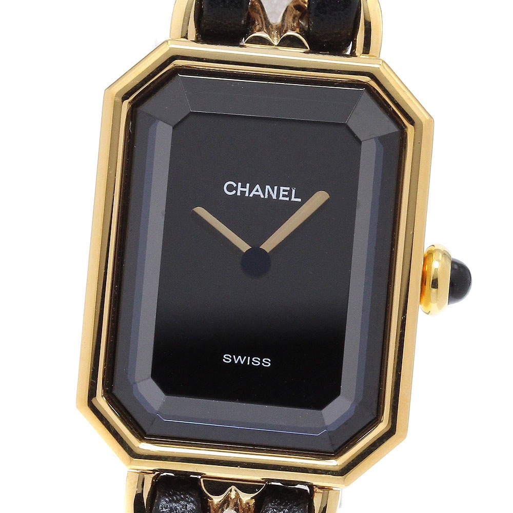 シャネル CHANEL H0001 プルミエール L クォーツ レディース 良品 _898162【中古】