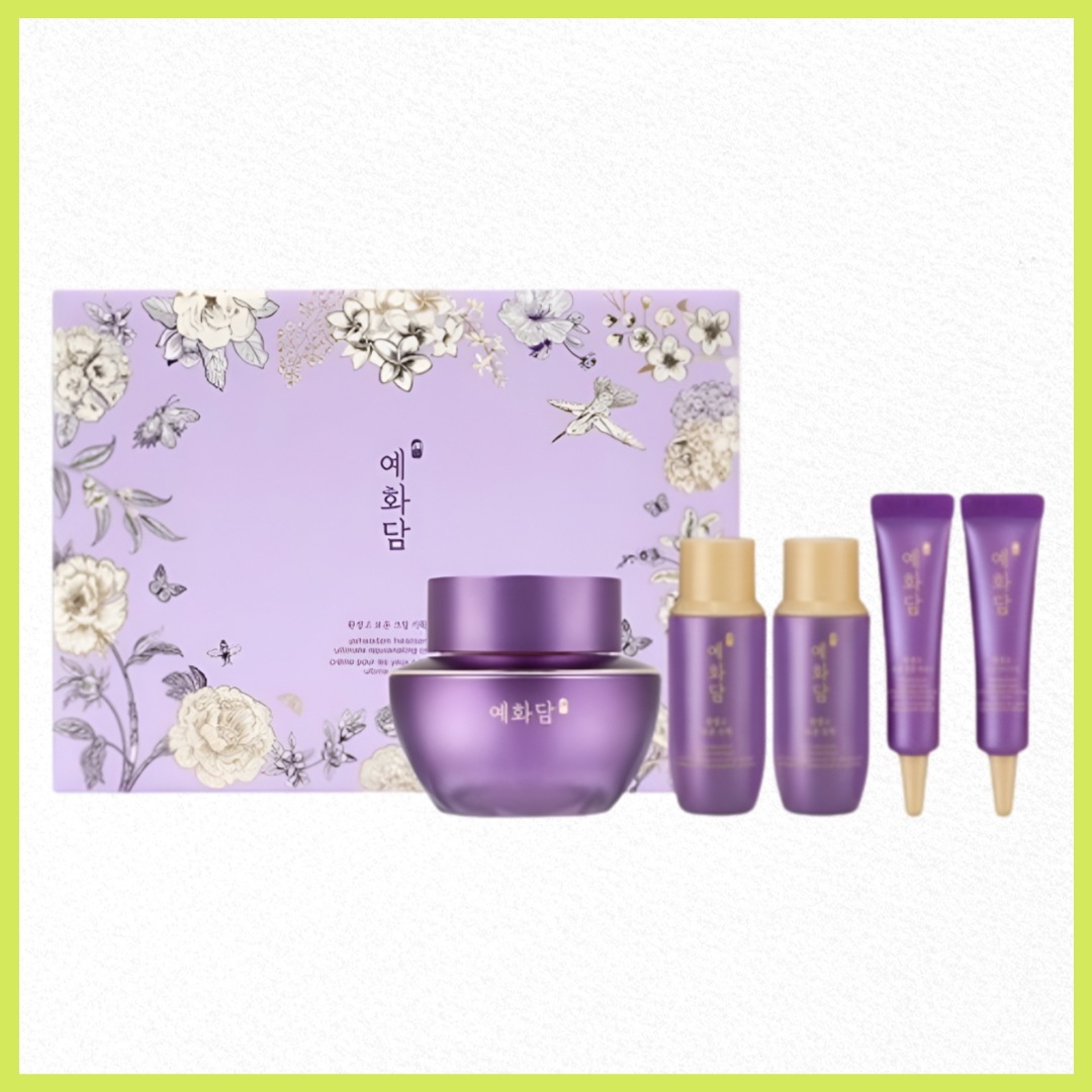 [セット]イェファダム還生膏保潤クリーム企画50ml+贈呈品4種 Yehwadam Hwansaenggo