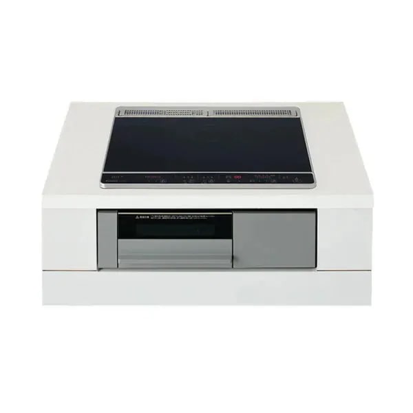 KZ-N1H6AS ブラック/グレー Nシリーズ ビルトインIHクッキングヒーター(60cm幅・IH2口+ラジエント・単相200V)