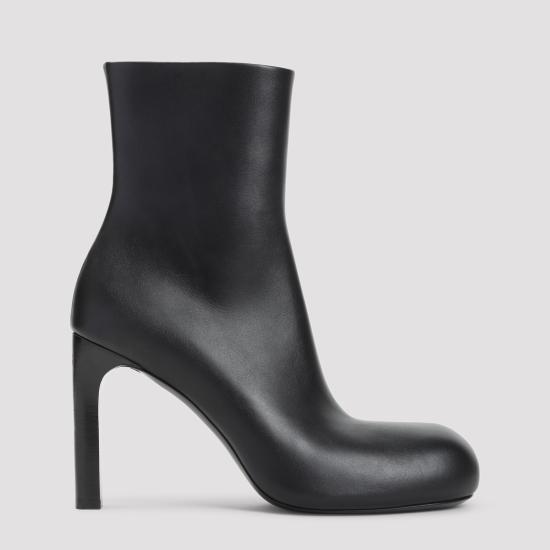 BALENCIAGA Women Boots 844897 WBDH5 1081 BLACK SILVER