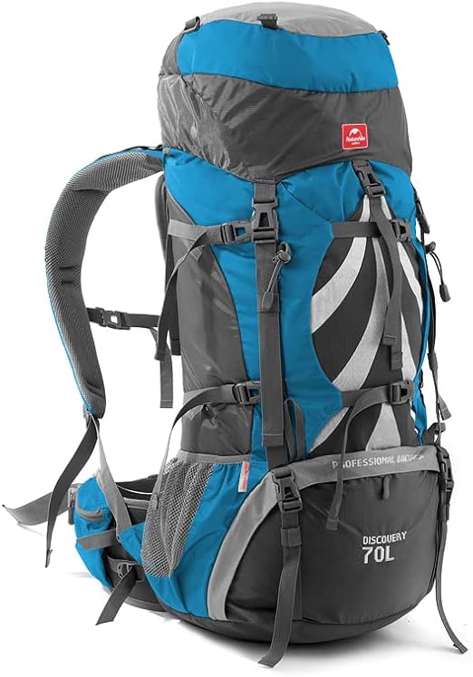 公式ショップ 大容量バックパック 70L+5L ザック 登山 リュック 背面長調整可能 男女兼用 多機能 レインカバー 救援笛付き ハイキング 旅行 防災