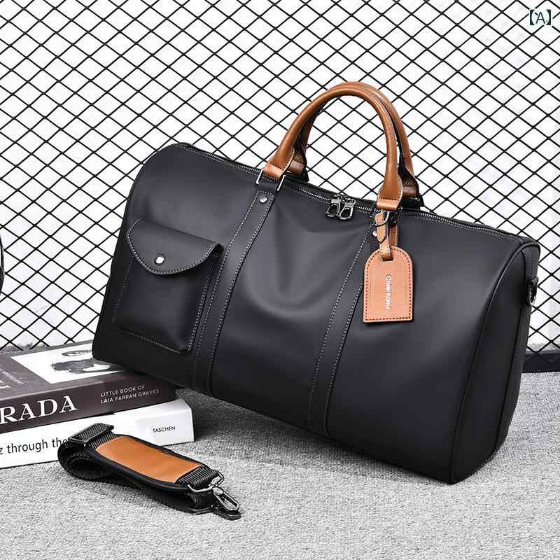 旅行　バッグ　ハンドバッグ メンズ トラベル ハンドバッグと アメリカ 搭乗 ターポリン クロス ボディ短 距離 旅行 出張 フィットネス バッグ