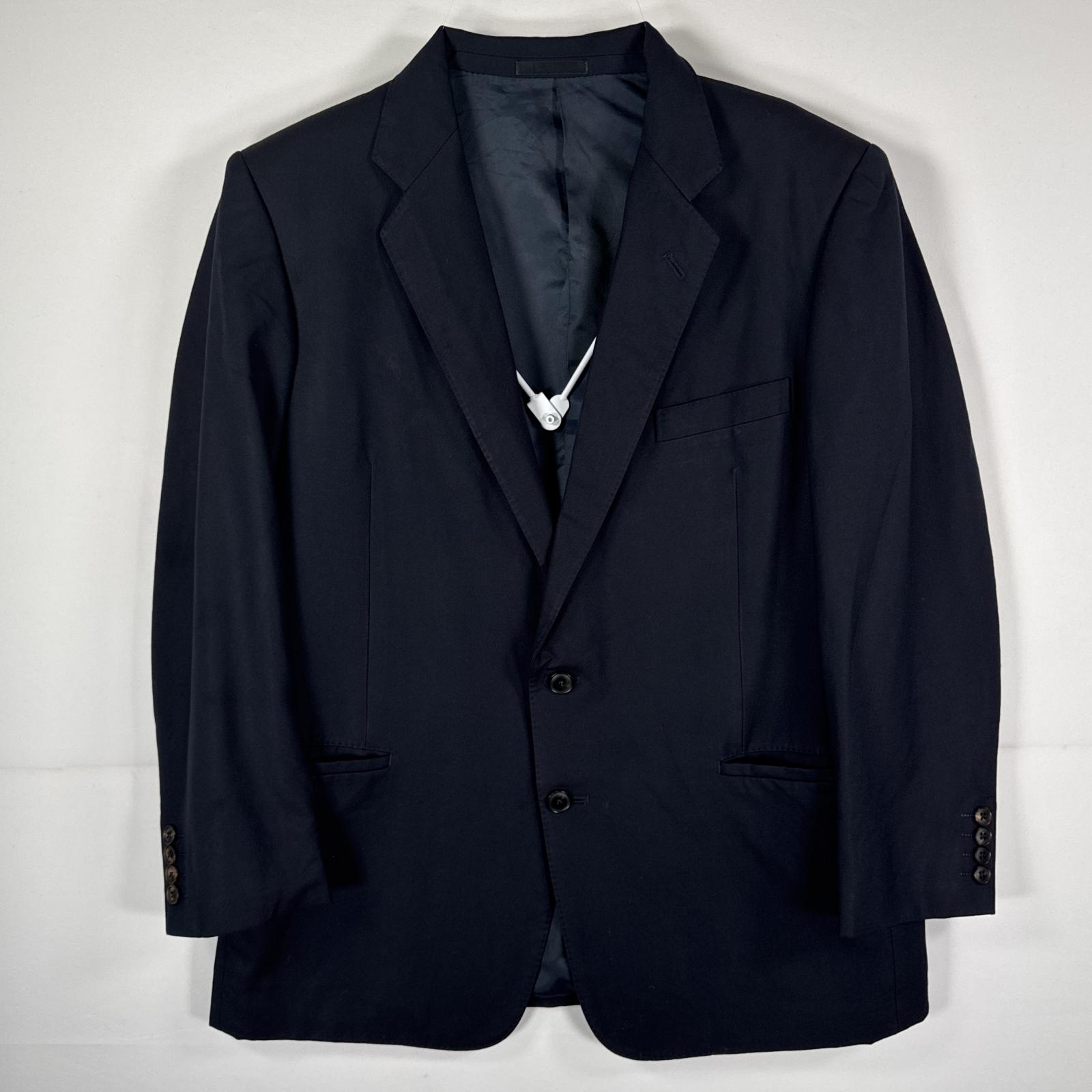 古着 90s/90年代 ヴィンテージ バーバリーズ Burberrys テーラードジャケット ブレザー スーツ ブラック 無地 メンズ