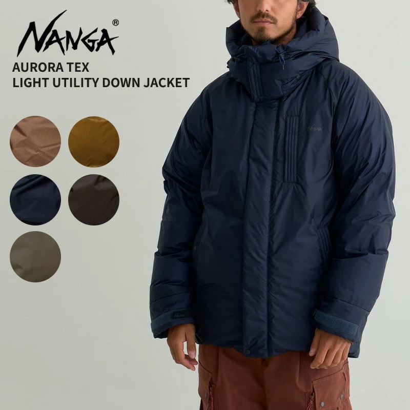 ナンガ メンズ ダウンジャケットNANGA オーロラテックス ライト ユーティリティダウンジャケット AURORA TEX LIGHT UTILITY DOWN JACKET アウター 冬