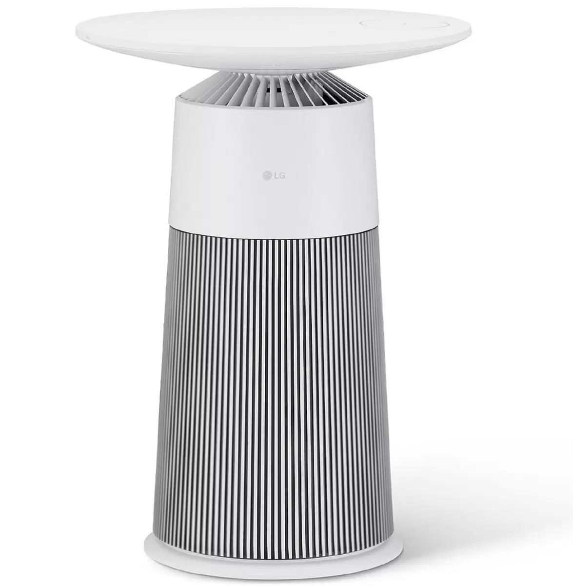 マルチ機能空気清浄機 LG PuriCare AeroFurniture ラウンドピュアホワイト AS207PWU0 適用畳数：12畳 /PM2.5対応　新品