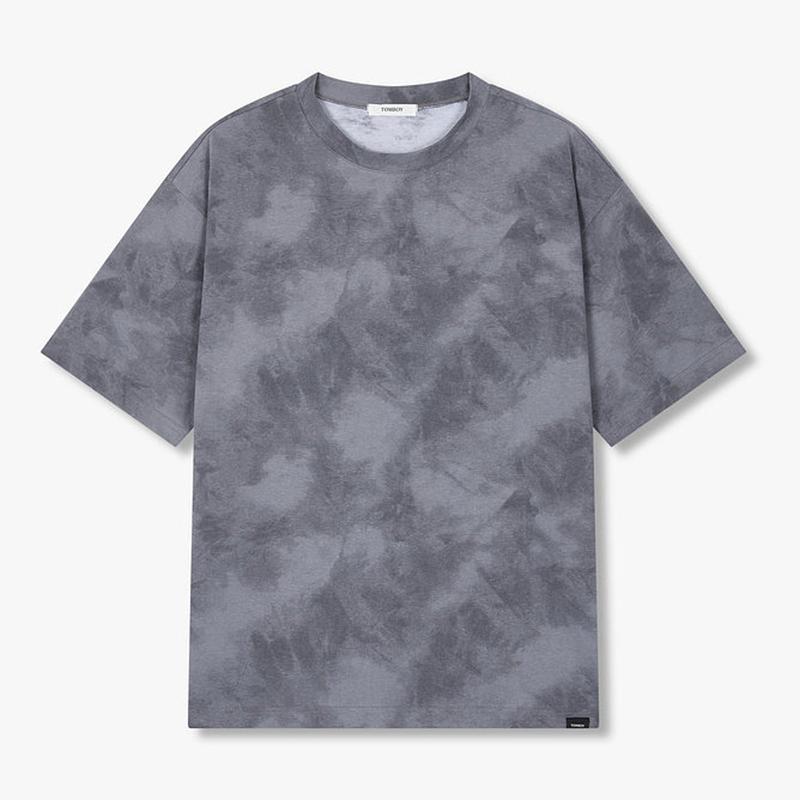 [MEN] タイダイプリント半袖Tシャツ 91M6222351