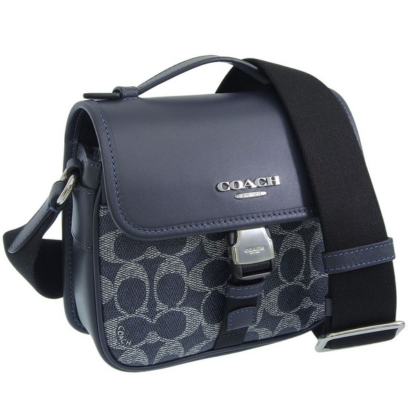コーチ バッグ メンズ ショルダーバッグ アウトレット デニム RCR SIG CHRMS CEB25SVDY7 COACH