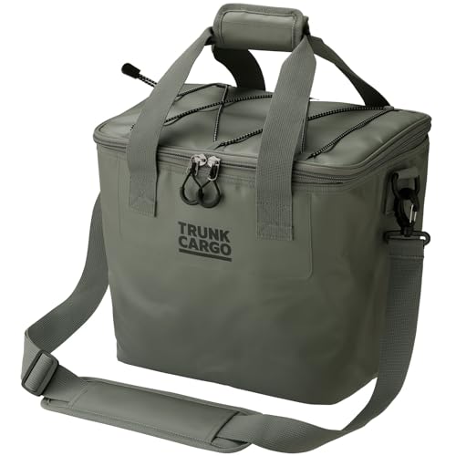 ソフトクーラー クーラーボックス トランクカーゴ モスグレー 14L GHON207 折りたたみ収納可 キャンプ 屋外 大容量 軽量 アウトドア 防水 バッグ