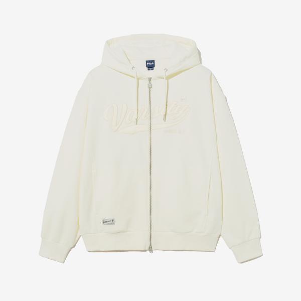 FILA バーシティグラフィックフードジップアップ
