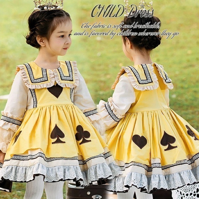 新品限時!優!惠!A336ロリータワンピース 女子 子供服 プリンセスドレス キッズドレス ベビーロリータドレス 可愛い 赤ちゃん お宮参り 結婚式 ピアノ発表会 誕 七五三 Lolita ロリータ