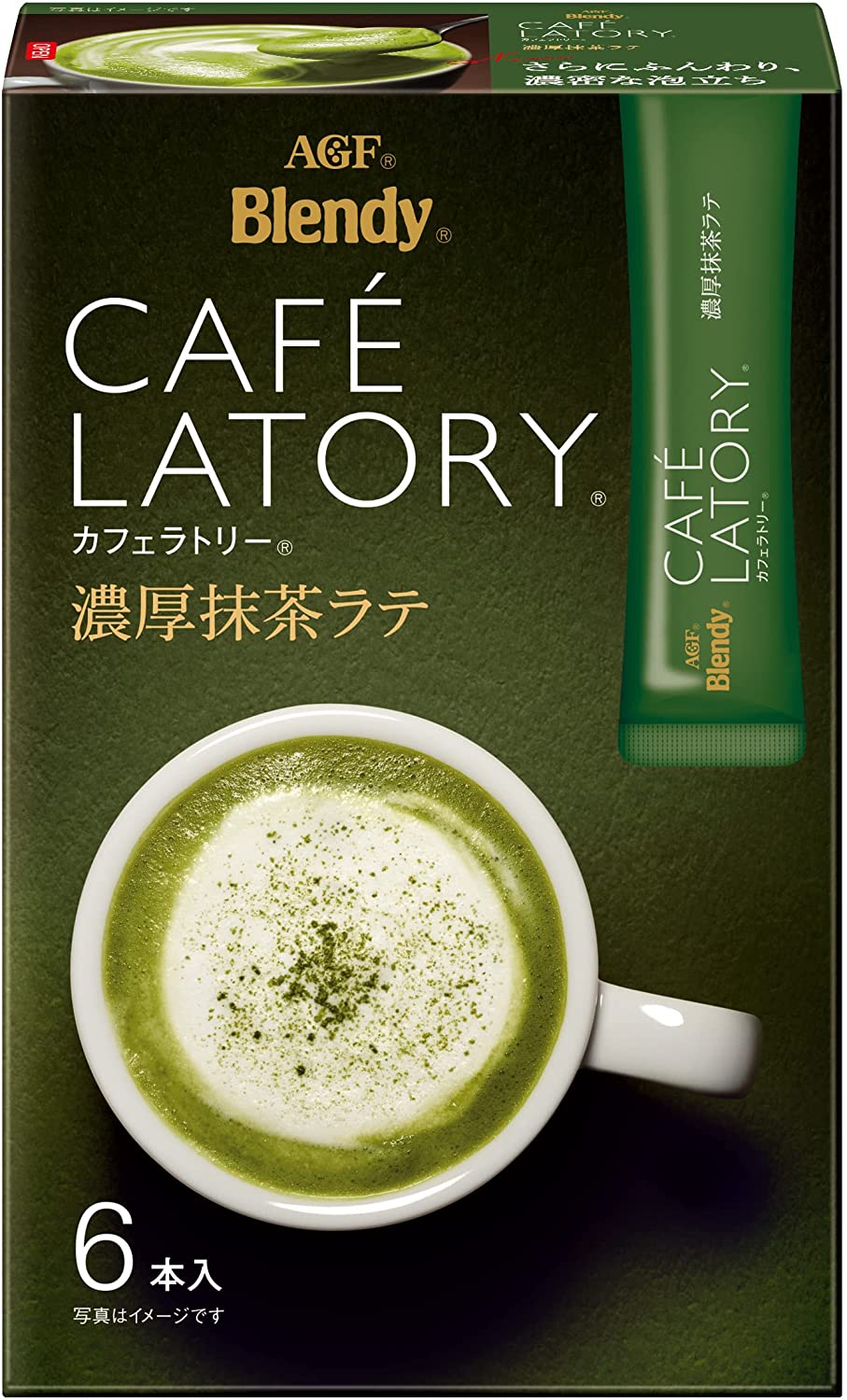AGF ブレンディ カフェラトリー スティック 濃厚抹茶ラテ 6本6箱 【 粉末 抹茶 】