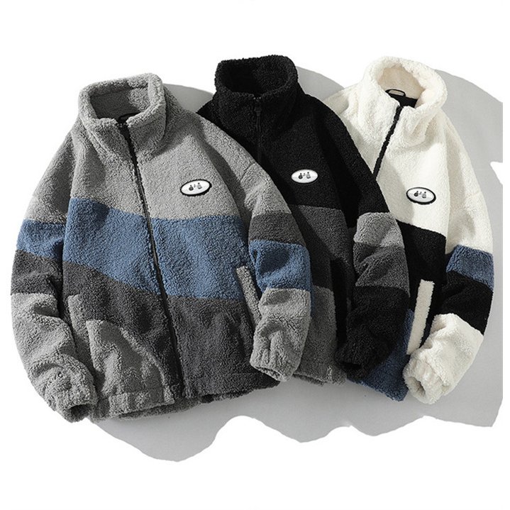 メンズジャケット　冬　暖かい　メンズ長袖 アウター カジュアル 　ボアコート　冬コーデ　20代　30 5,489円